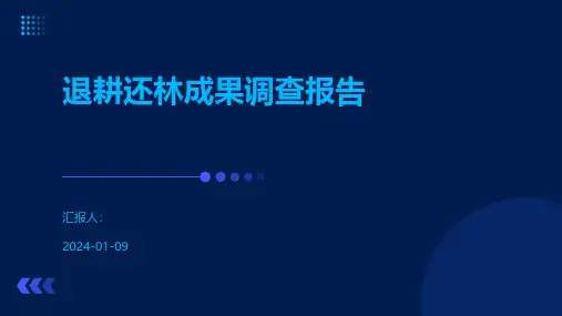 退耕还林成果调查报告