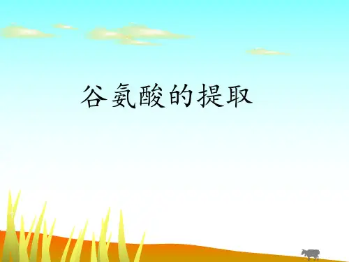 谷氨酸的提取1