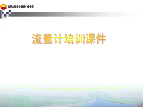 流量计培训课件.pptx