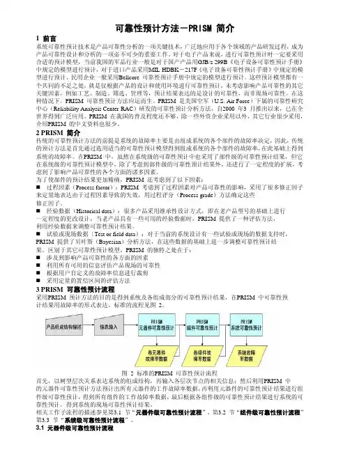 可靠性预计方法-PRISM 简介
