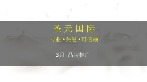 母婴奶粉品牌圣元3月品牌推广策划方案