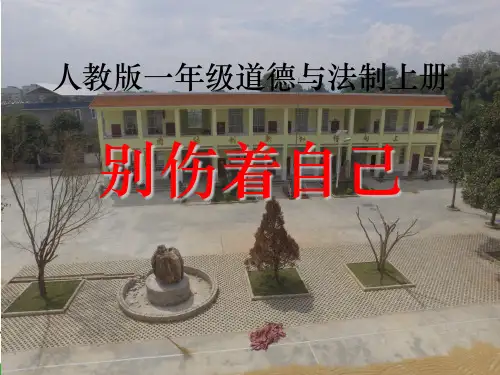 《别伤着自己》ppt实用课件部编版道德与法治1