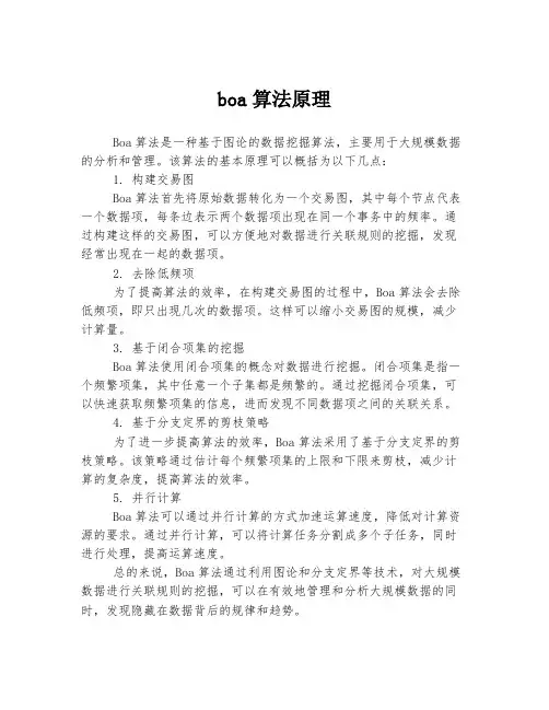 boa算法原理