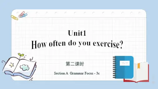 Unit2Howoftendoyouexercise_GrammarFocus-3C课件人教版英语八