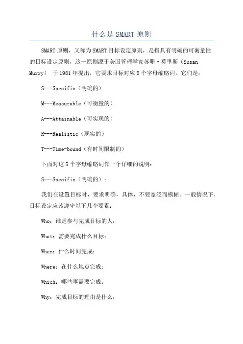 什么是SMART原则
