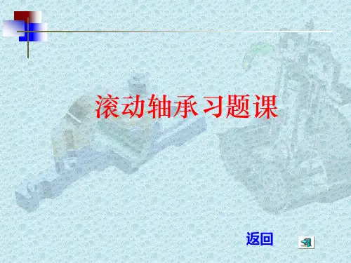 滚动轴承例题01