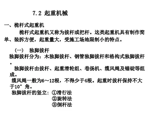 结构吊装课件