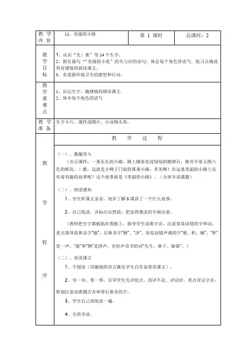 11、美丽的小路1