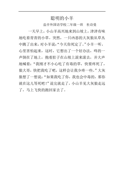 聪明的小羊2