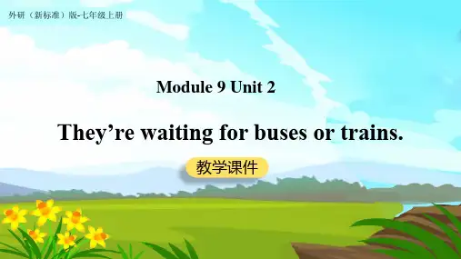 外研版七年级英语上册Module 9 Unit 2 课件34张PPT