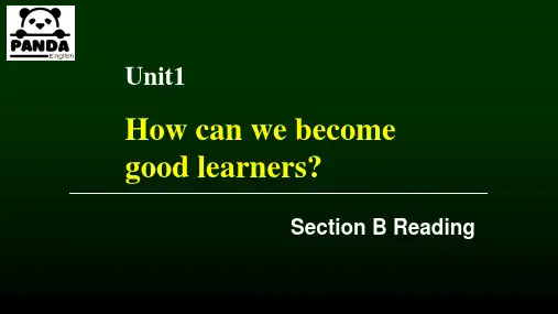 最新人教版英语九年级Unit1 第4课时ppt教学课件