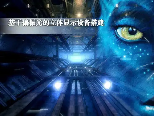 基于偏振光的立体显示设备搭建-精简