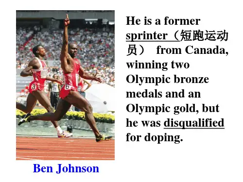 北师大版必修7 Module 21 lesson 1 Super Atheletes.ppt