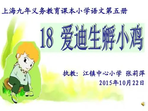 爱迪生孵小鸡