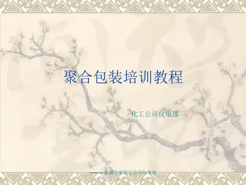 全自动PVC粉料包装机培训教程.ppt