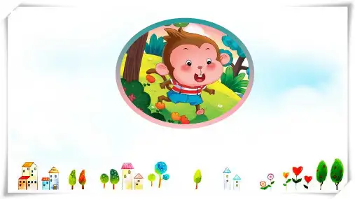 部编一年级级语文下册《小猴子下山》-课件