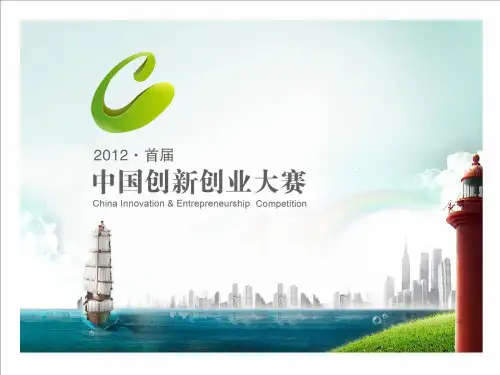 2012首届中国创新创业大赛方案(pdf版)