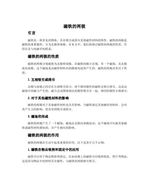 《磁铁的两极》