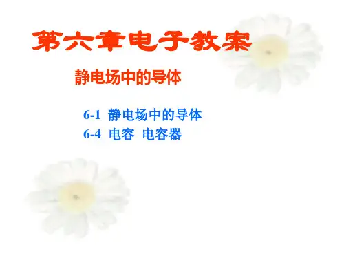 大学物理 第六章 静电场