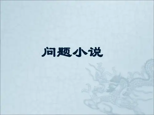 问题小说