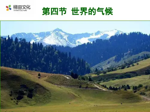 3.4 世界的气候—人教版地理七年级上册课件PPT(共21页)