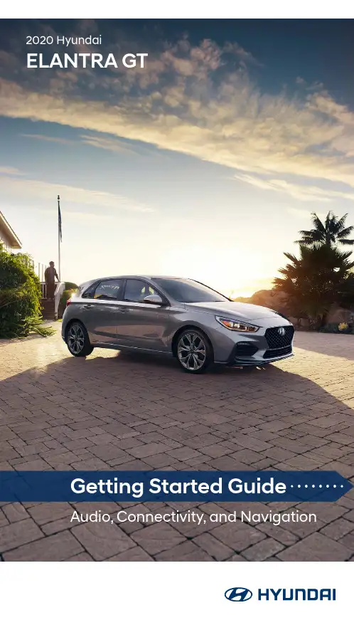 2020 Hyundai Elantra GT 用户指南说明书