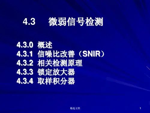 演示课件微弱信号检测.ppt