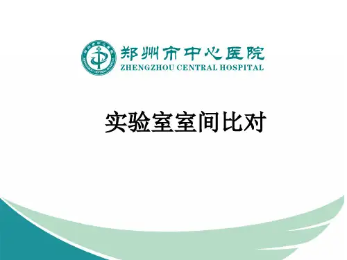 实验室间比对