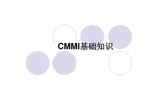 CMMI基础知识