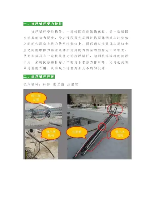 抗浮锚杆施工全过程及关键部位质量问题详解