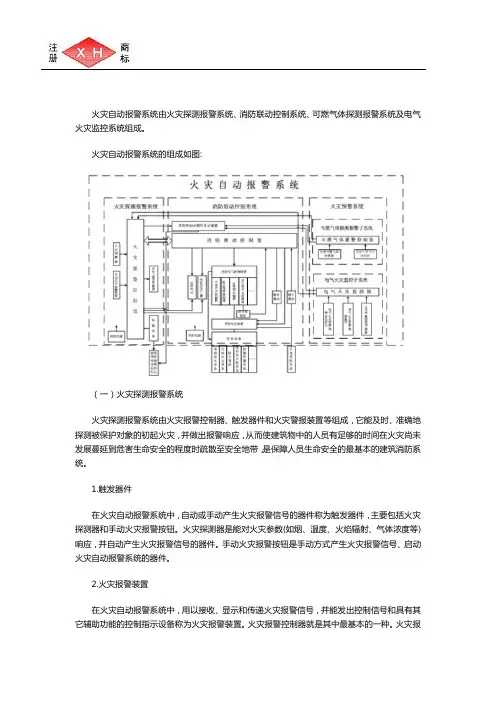 火灾自动报警系统由哪些系统组成？