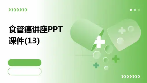 食管癌讲座PPT课件(13)
