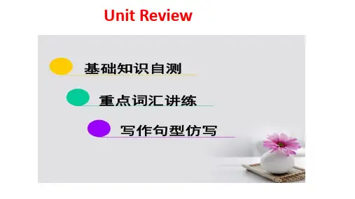 冀教八年级下册Unit 2 review (共31张PPT)