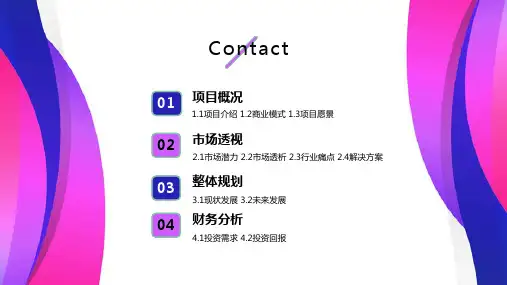 ppt模板互联网科技IT产品宣传介绍PPT模板