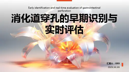 消化道穿孔ppt课件模板