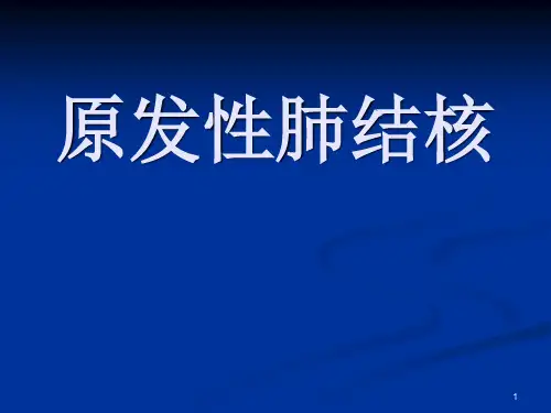 儿科学：原发性肺结核