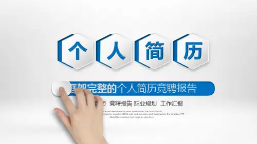 安全总监岗位竞聘PPT精选全文