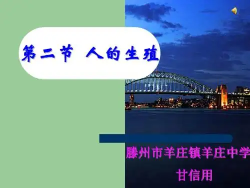 【初中生物】人的生殖ppt14