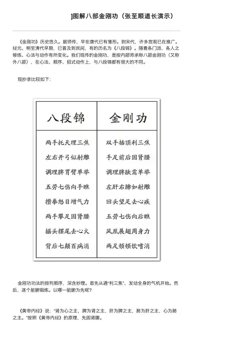 ]图解八部金刚功（张至顺道长演示）