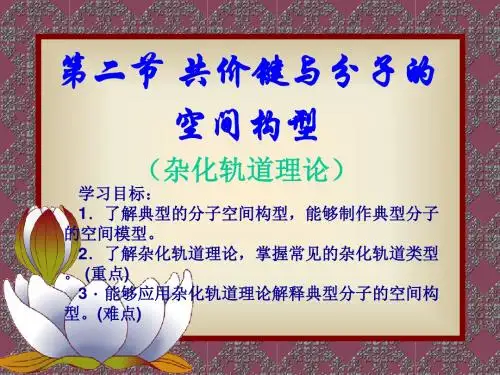 杂化轨道理论-(公开课)
