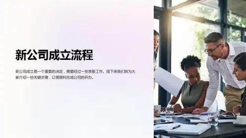 《新公司成立流程》课件