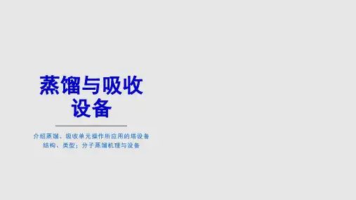 蒸馏设备PPT课件