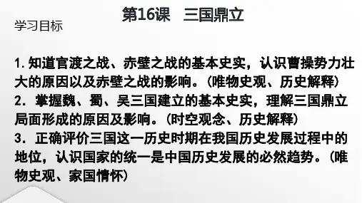 第16课 三国鼎立 课件(共19张PPT+视频).ppt
