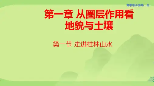 必修一3.1.1 走进桂林山水(共41张PPT)