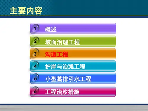 水土保持工程措施教学课件PPT