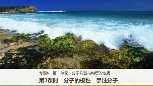 高中化学苏教版选修3课件：专题4 第一单元 第3课时