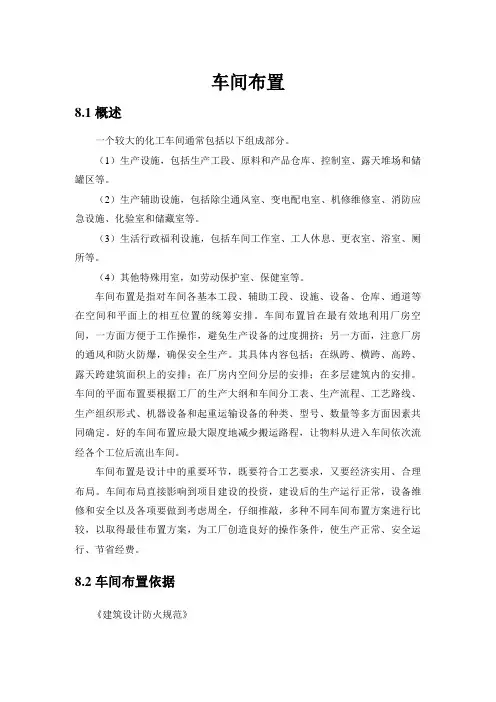 车间布置