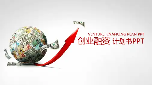 投资+创意货币+创业融资计划书PPT模版