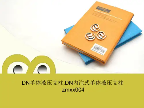 DN单体液压支柱_DN内注式单体液压支柱说明书