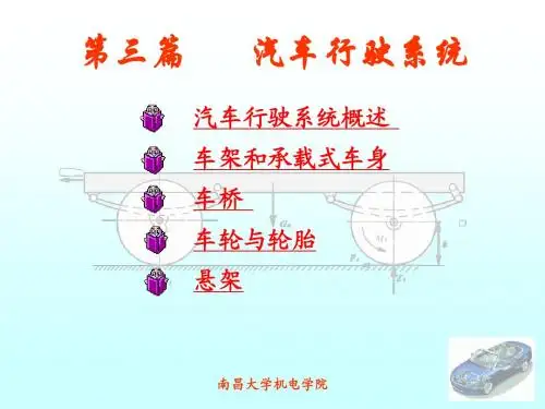 汽车行驶系统